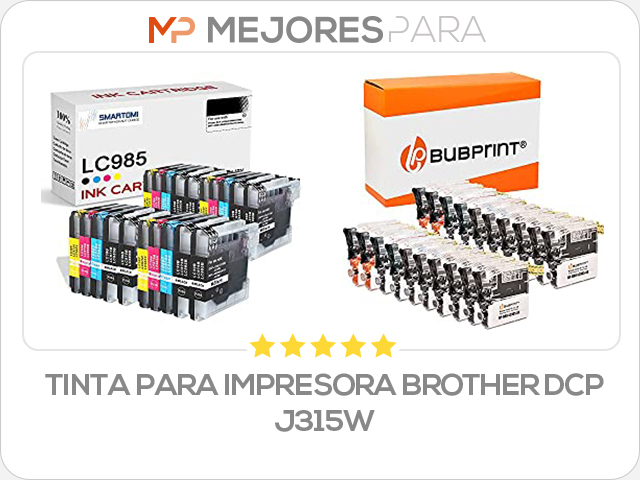 tinta para impresora brother dcp j315w