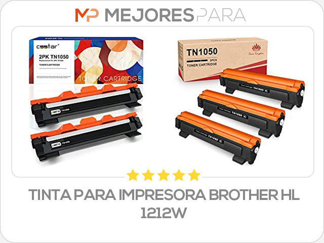 tinta para impresora brother hl 1212w