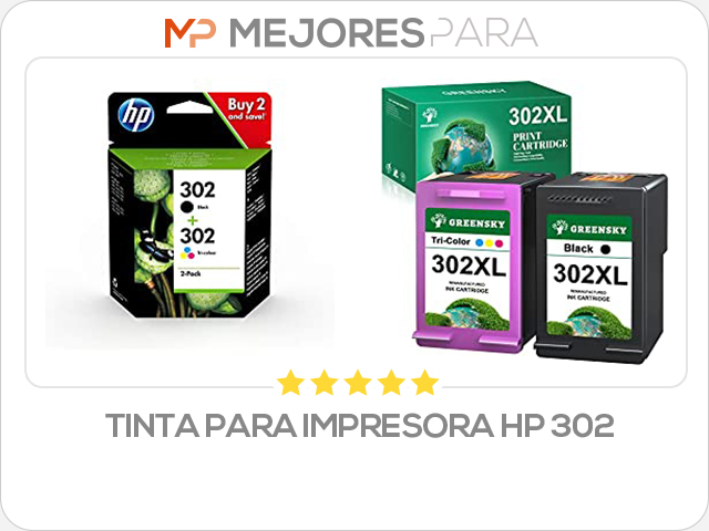 tinta para impresora hp 302