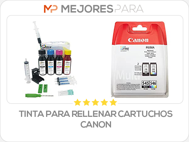 tinta para rellenar cartuchos canon