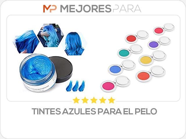 tintes azules para el pelo