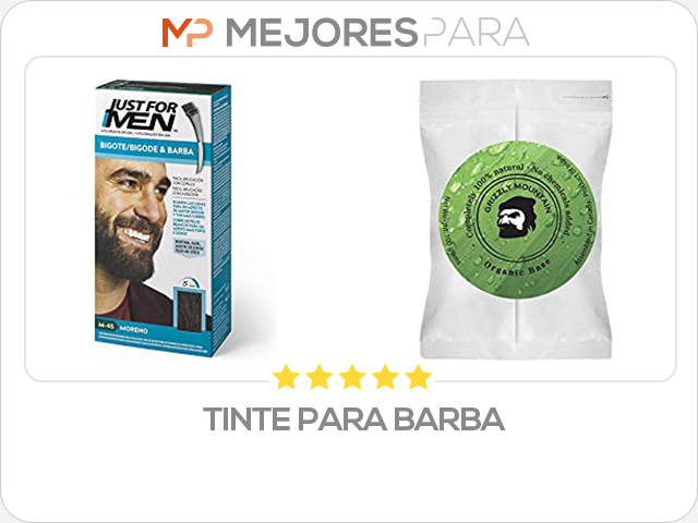 tinte para barba