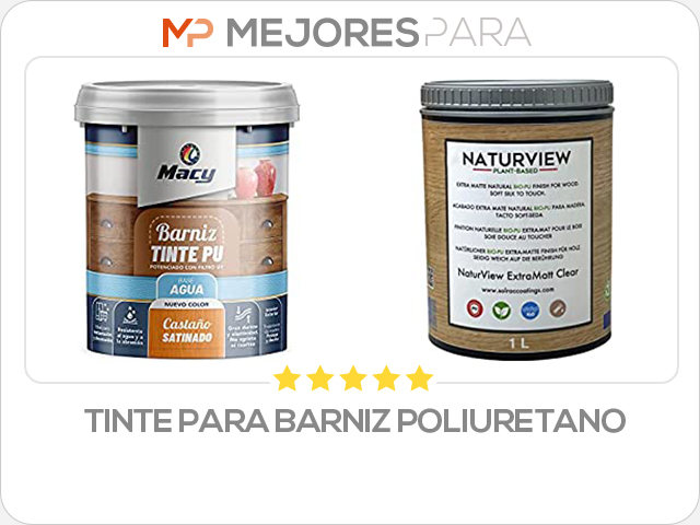 tinte para barniz poliuretano