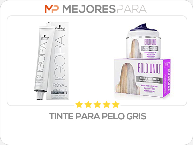 tinte para pelo gris