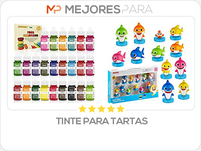 tinte para tartas