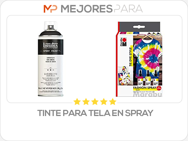 tinte para tela en spray