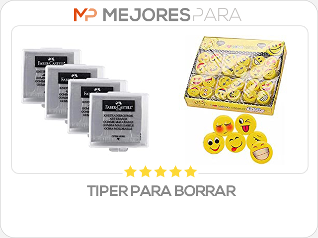 tiper para borrar