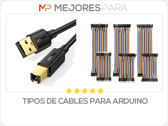 tipos de cables para arduino