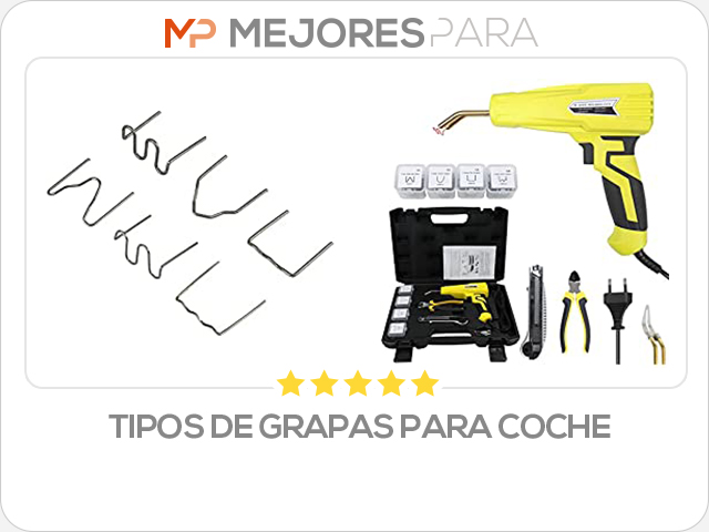 tipos de grapas para coche