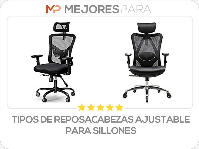 tipos de reposacabezas ajustable para sillones