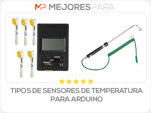 tipos de sensores de temperatura para arduino