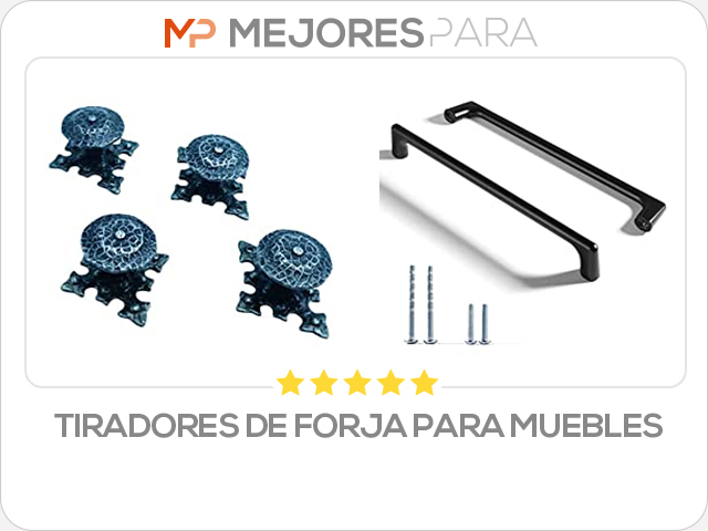 tiradores de forja para muebles