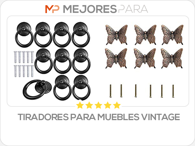 tiradores para muebles vintage