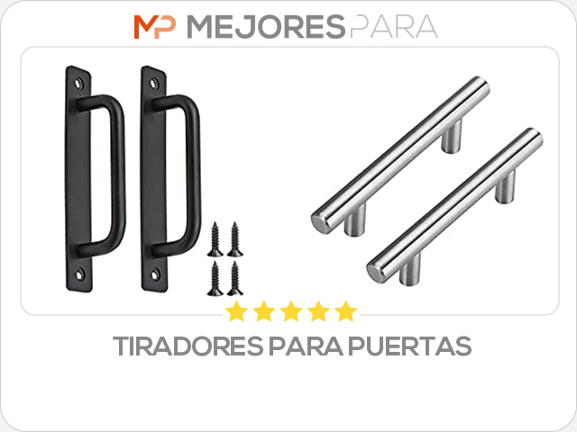 tiradores para puertas