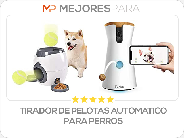 tirador de pelotas automatico para perros