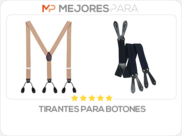 tirantes para botones