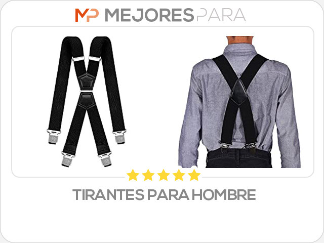 tirantes para hombre