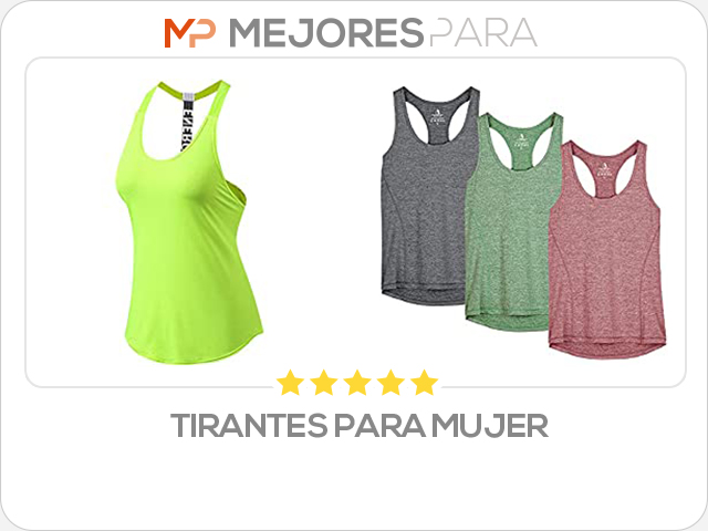 tirantes para mujer