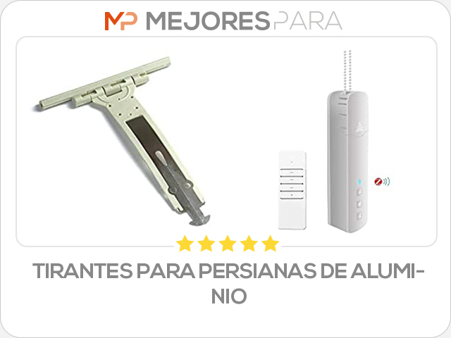 tirantes para persianas de aluminio