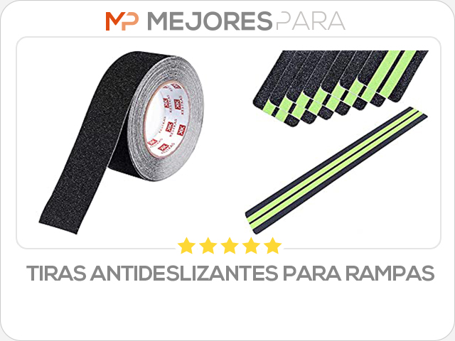 tiras antideslizantes para rampas