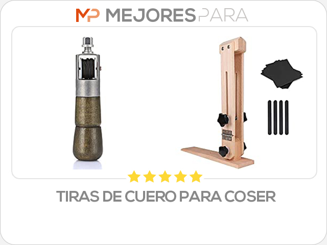 tiras de cuero para coser