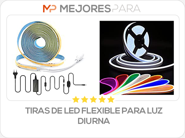 tiras de led flexible para luz diurna