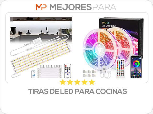 tiras de led para cocinas