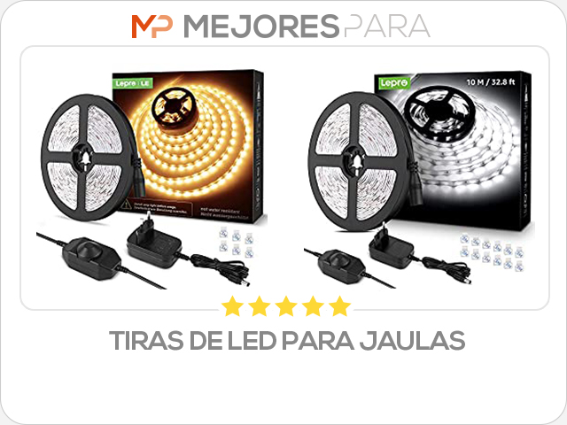 tiras de led para jaulas