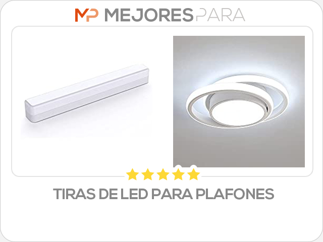 tiras de led para plafones