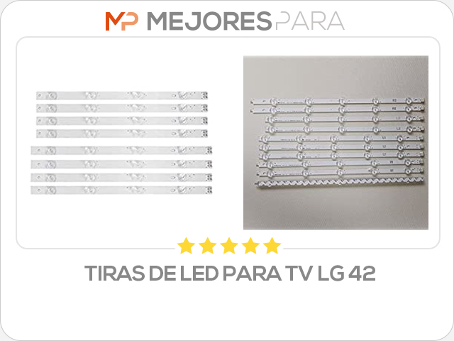 tiras de led para tv lg 42