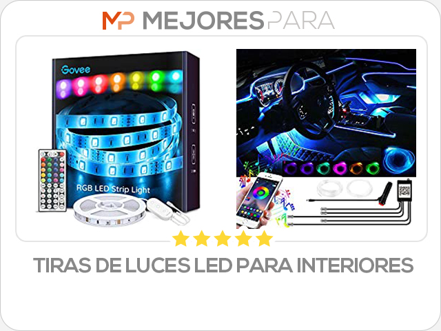 tiras de luces led para interiores