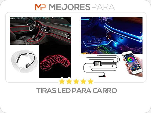 tiras led para carro