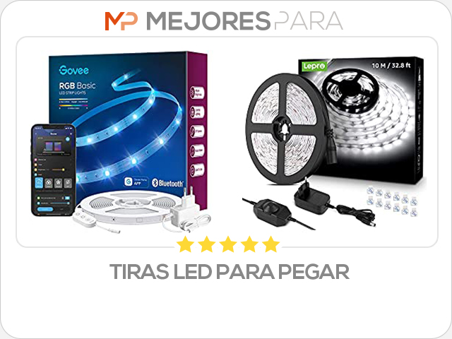 tiras led para pegar