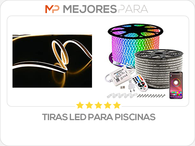 tiras led para piscinas