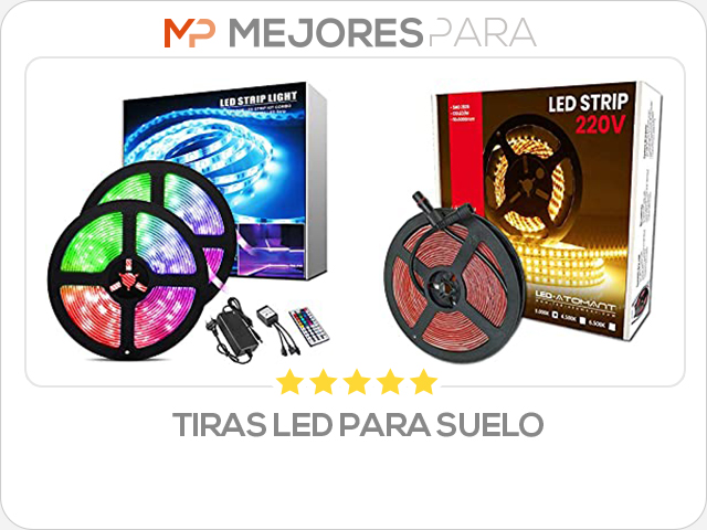 Tiras led para suelo