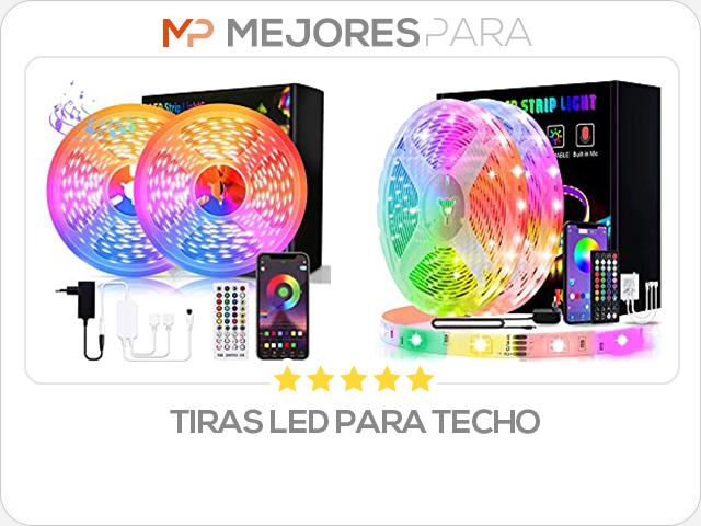 tiras led para techo