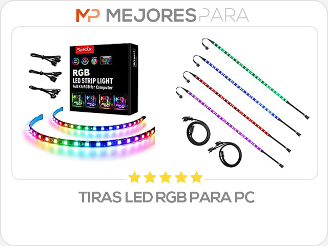 tiras led rgb para pc