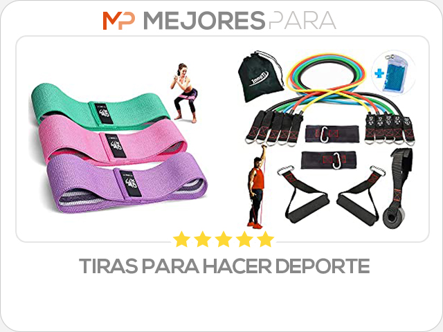 tiras para hacer deporte