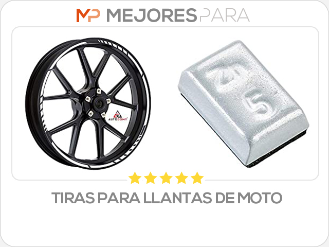 tiras para llantas de moto