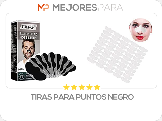 tiras para puntos negro