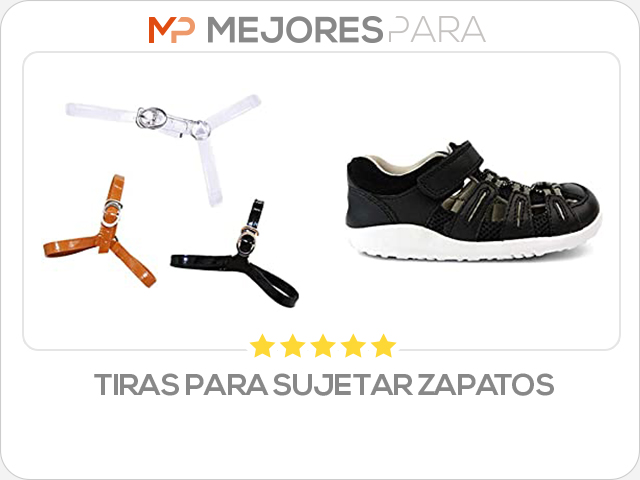 tiras para sujetar zapatos