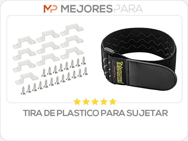 tira de plastico para sujetar