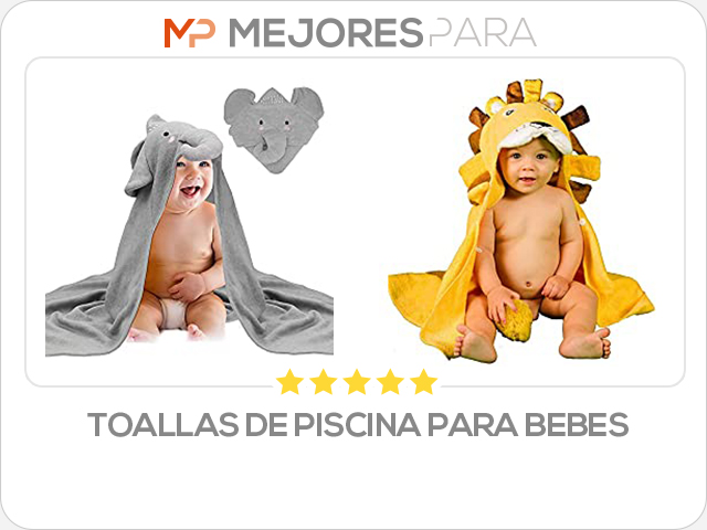 toallas de piscina para bebes