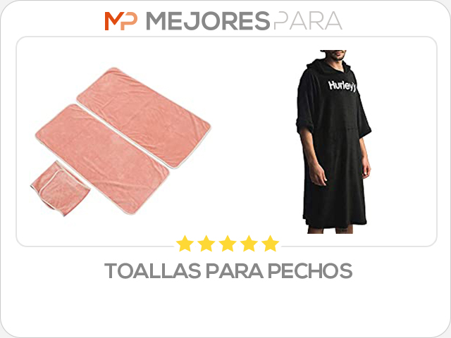 toallas para pechos