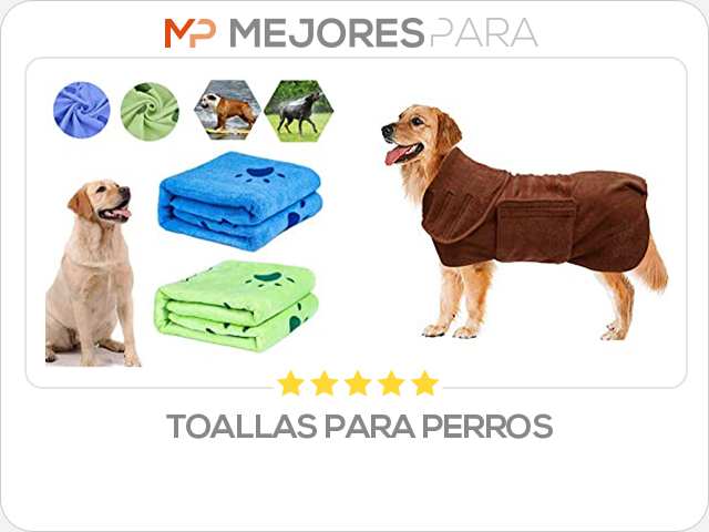 toallas para perros