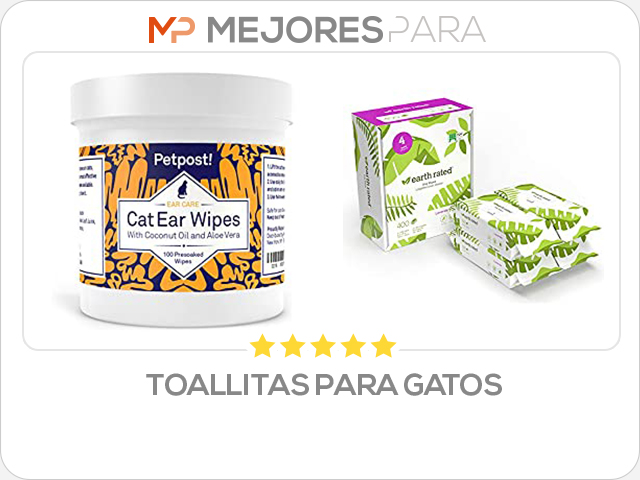 toallitas para gatos