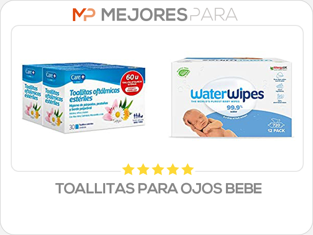 toallitas para ojos bebe