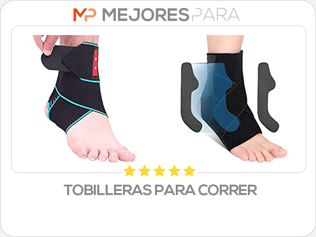 tobilleras para correr