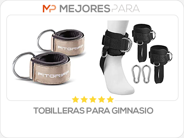 tobilleras para gimnasio