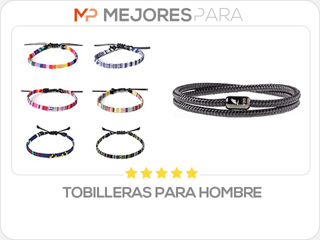 tobilleras para hombre